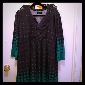 Knit 2x top.  Lovingly worn